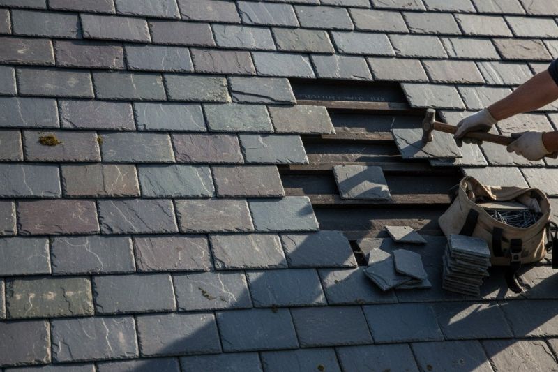 Slate Shingles Repair detail